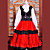 Cosplay Costume Inspired by Hetalia Hungary Elizaveta National Dress
