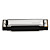  EASTTOP - (T10-B) Blues Harp with Black Plastic Box (Stainless Steel Cover Plate)