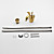  Bionics Design Centerset Bathroom Sink Faucet (Ti-PVD Finish)