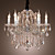  Luxury Crystal Chandelier with 6 Lights