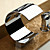  Contemporary Waterfall Tub Faucet with Hand Shower - Chrome Finish