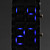  Paire de Montres LED, Sans Cadran - Blanche et Noire