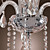  MAHONING - Lustre Cristal com 3 Lâmpadas