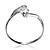  Personlized Beautiful 925 Silver With Zircon Ring
