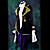  costume cosplay ispirato vocaloid - dal canto gioco della sabbia del drago Kamui Gakupo