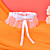  Wedding Collection Set in White Satin With Ribbons (5 Pieces)