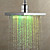  7 Colors Changing LED Contemporary Shower Faucet Head of 8 inch