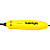  7mm Water Proof USB 2.0 300KP 10X Flexible Camera Endoscope w/ 4-LED - Yellow