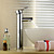  Single Handle Chrome Finished Solid Brass Bathroom Sink Faucet