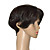  Lace Front Short Kinky Straight High Quality Synthetic Hair Wigs