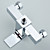  Contemporary Tub Shower Faucet with Hand Shower