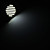  MR16 60x3528 SMD 3-3.5W 150-180LM 6000-6500K Natural White Light LED Spot Bulb (12V)