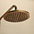  Antique Brass Tub Shower Faucet with 8 inch Shower Head + Hand Shower