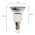  Lâmpada de Cenário LED Branca E14 60x3528 SMD 3.5W 400LM 2800-3200K (220-240V)