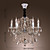  Luxury Crystal Chandelier with 6 Lights