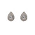  Beautiful Rhinestone With Alloy Plated Wedding Bridal Necklace and Earrings Jewelry Set