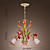  Floral Chandelier with 3 Lights