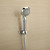  Chrome Finish Tub Faucet with Round Hand Shower (Wall Mount)