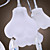  K9 Crystal ball Lampshade 16-Light Chandelier Floral Shaped