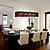  Stylish Pendant Light with 4 lights (Fabric Shade)