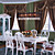  Stylish Pendant Light with 4 lights (Fabric Shade)