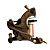  2 kit main de Damas pistolet de tatouage avec le pouvoir conduit