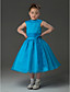  AYANNA - Vestido de Florista de Organza y Tafetán
