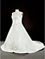  Prinzessin Schatz Kapelle Zug Satin plus size Hochzeitskleid mit Perlenstickerei