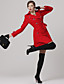  TS Double-breasted Lapel Long Sleeves With Belt Coat