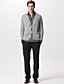  homem botão trimes fechamento v-pescoço cashmere cardigan