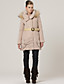  Revers Pullover mit langen Ärmeln mit Gürtel ab / Frauen Outerwears (FF-B-0736783)
