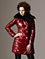  ts poilue col long manteau manches