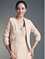  3/4-length Sleeves Chiffon Special Occasion Wrap/Jacket