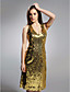  MARIANNE - Vestido de Cóctel de Lentejuela