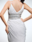  Sheath/Column V-neck Short/Mini Chiffon Cocktail Dress