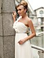  Clearance!Sheath/ Column One Shoulder Floor-length Chiffon Evening Dress