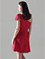  INDRANI - Robe pour Mariage et de Cocktail Taffetas