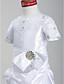  A-line Princess Jewel Floor-length Taffeta Flower Girl Dress
