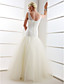  Trumpet/Mermaid V-neck Floor-length Lace Wedding Dress