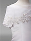  A-line Jewel Floor-length Satin Flower Girl Dress