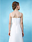  A-line Princess Spaghetti Straps Floor-length Chiffon Junior Bridesmaid Dress