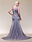  BERNESSA - Robe de Soirée Mousseline Satin