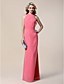  Chiffon Sheath/Column Halter Floor-length Evening Dress inspired by Claire Danes at Golden Globe Award