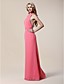  Chiffon Sheath/Column Halter Floor-length Evening Dress inspired by Claire Danes at Golden Globe Award