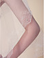  Two-tier Fingertip Wedding Veil With Lace Applique Edge