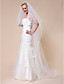  Two-tier Chapel Wedding Veil With Pencil Edge