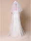  Two-tier Chapel Wedding Veil With Pencil Edge