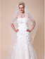  One-tier Cathedral Wedding Veils With Pencil Edge