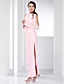  Chiffon Sheath/ Column Floor-length Evening Dress inspired by Ashley Greene at Cannes Film Festival