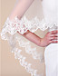  monistico veli da sposa valzer con bordo in pizzo applique